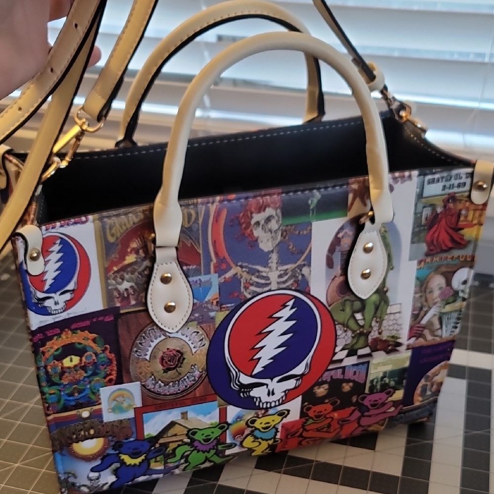 Graphic Tote with Iconic Grateful Dead Designs